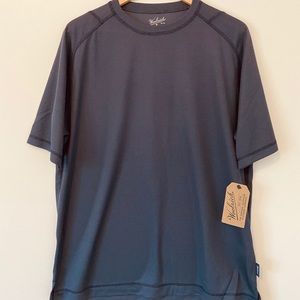 Woolrich Men's Crew Neck Short-sleeve Poly Shirt